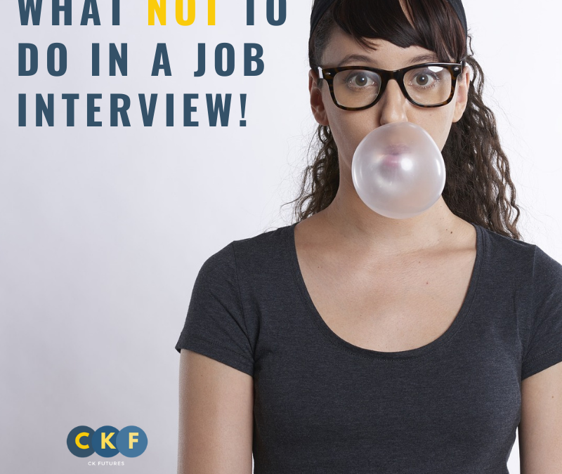 What NOT to do in an Interview